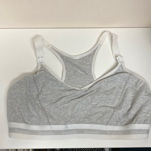 Bravado pumping and nursing bra size L